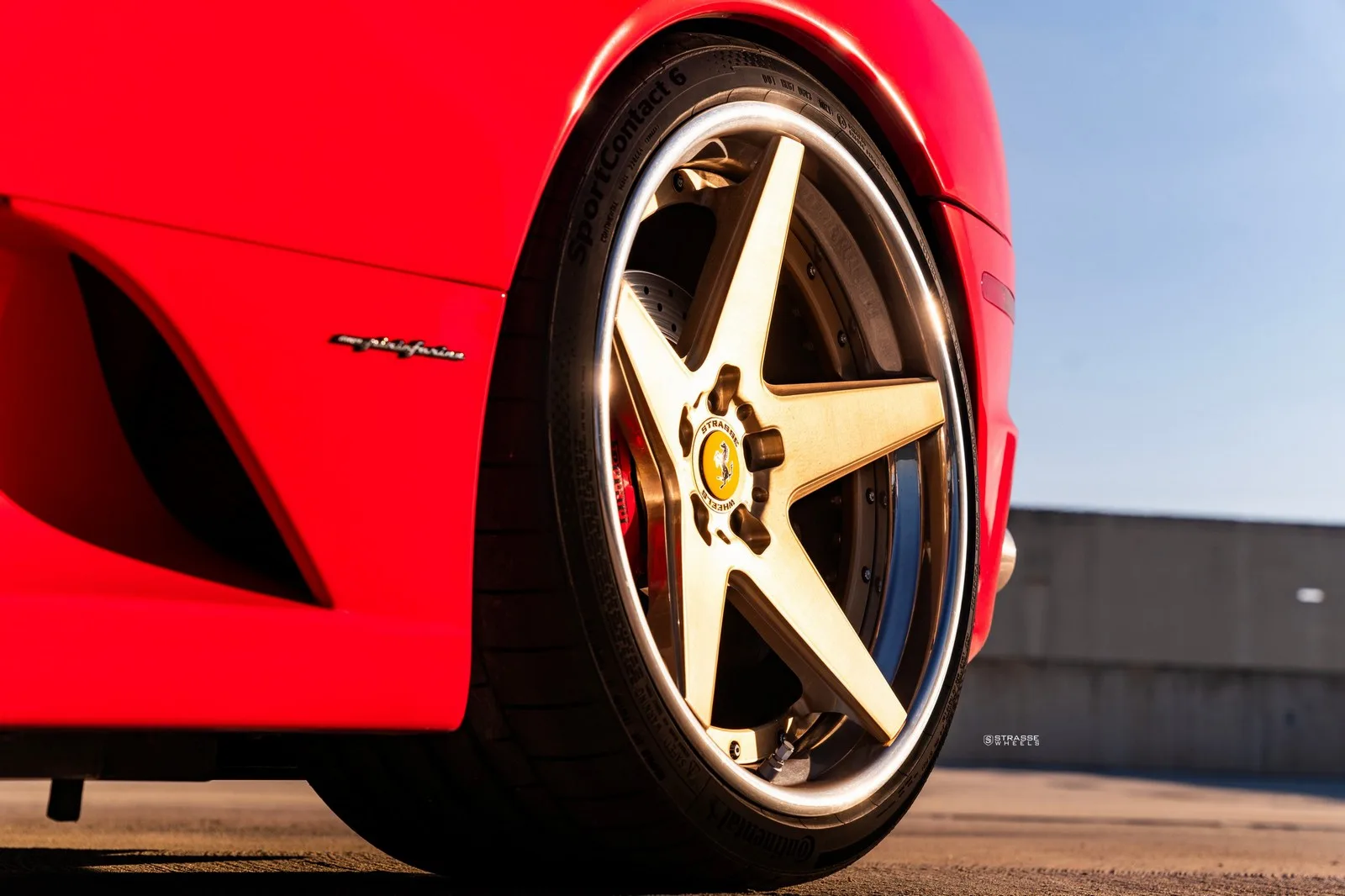 Strasse S5-2 Deep Concave FS on Ferrari F430 F131 E, photo 11