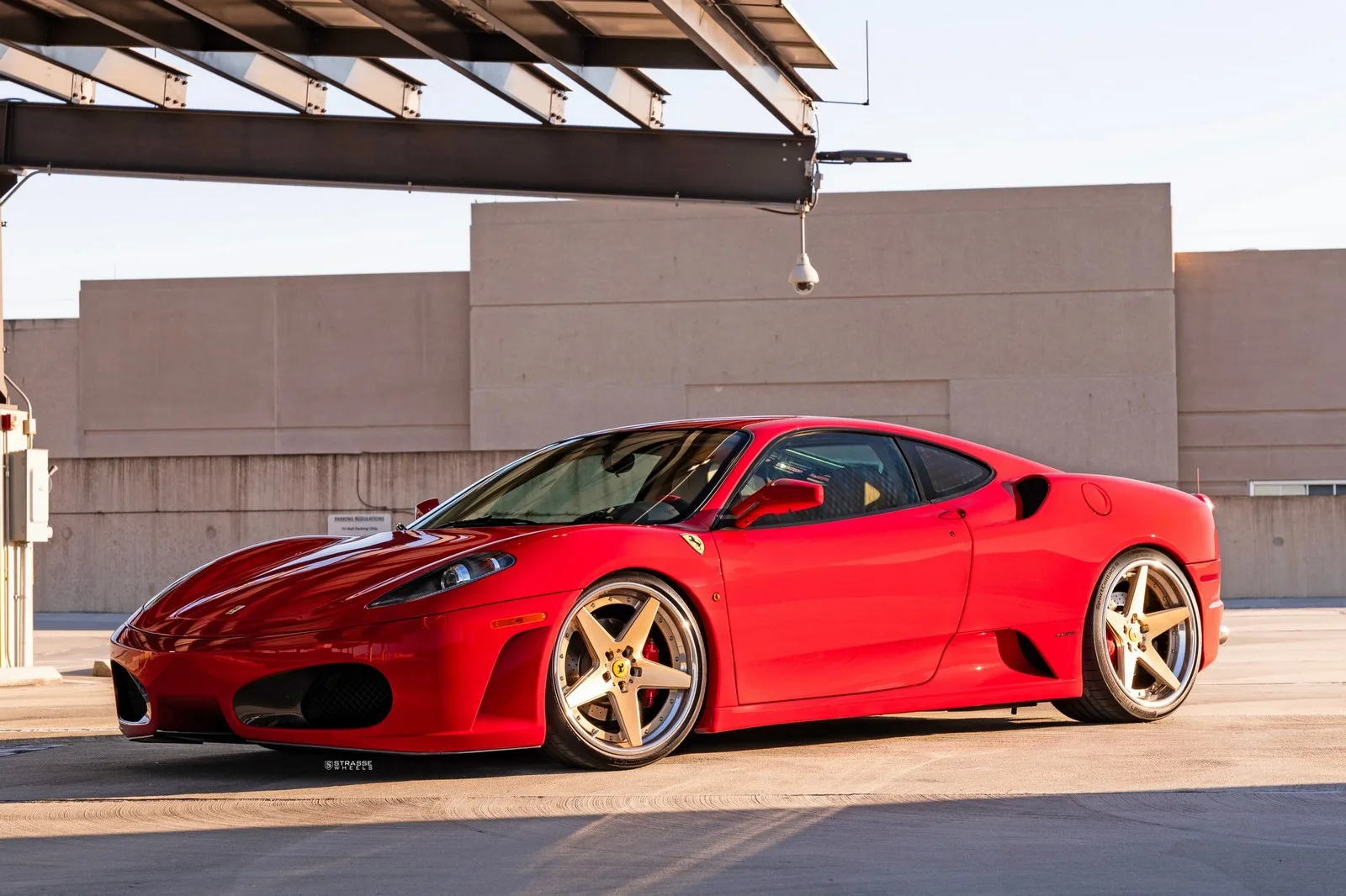 Strasse S5-2 Deep Concave FS on Ferrari F430 F131 E