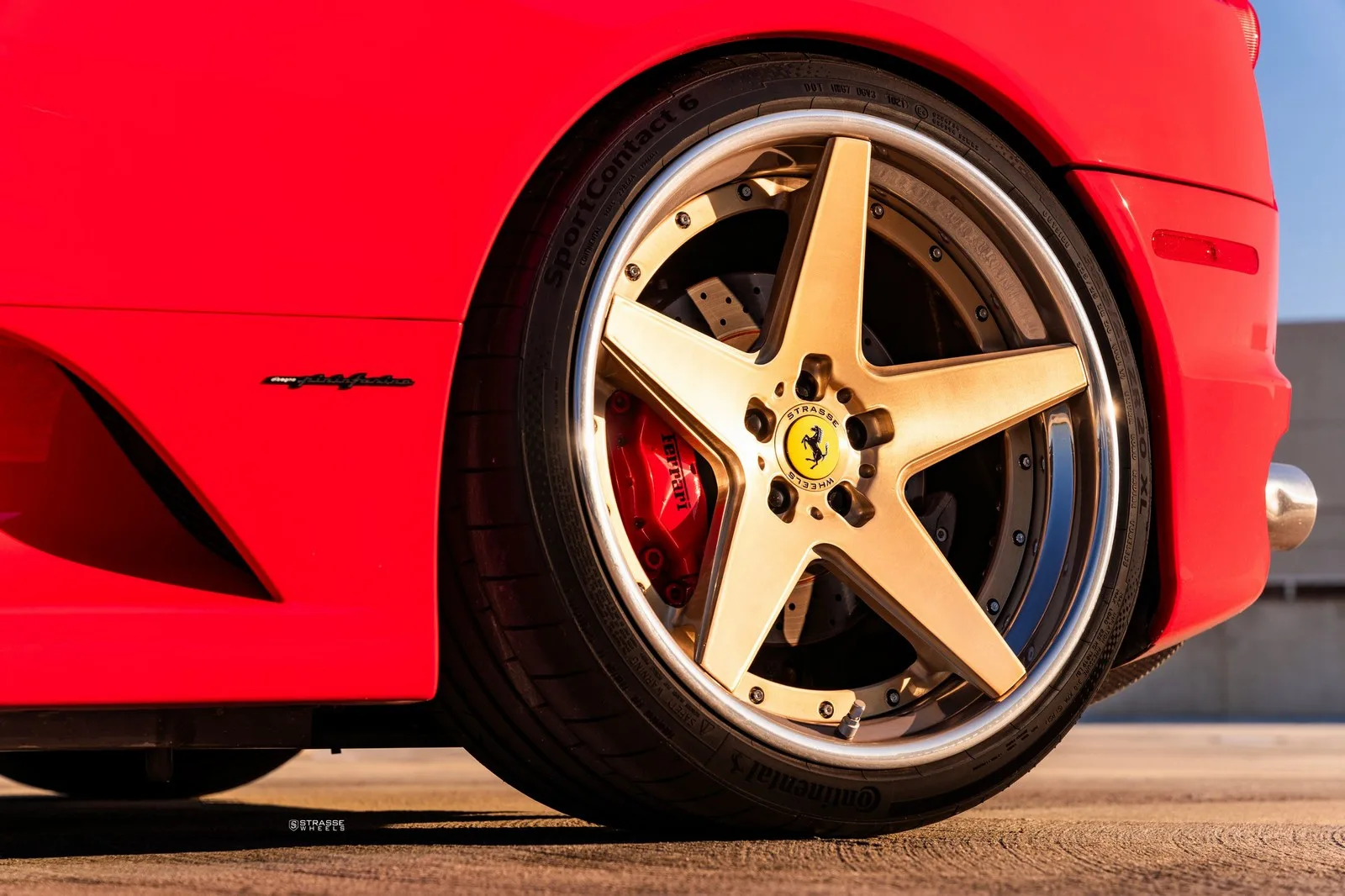 Strasse S5-2 Deep Concave FS on Ferrari F430 F131 E, photo 10