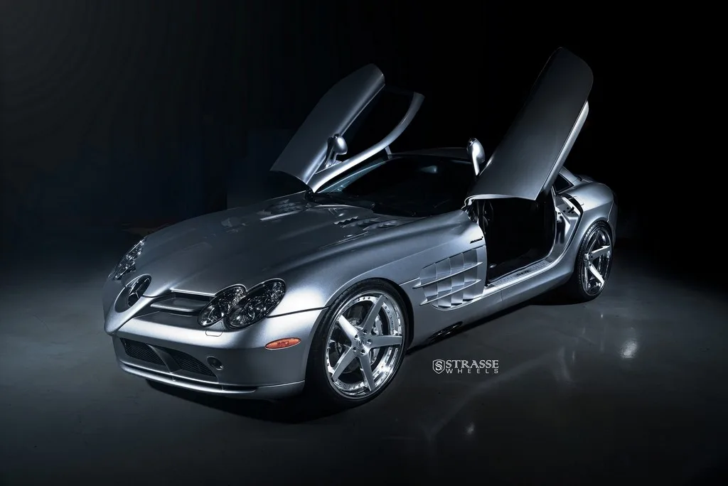 Strasse S5 Deep Concave SC on Mercedes-Benz SLR McLaren C199