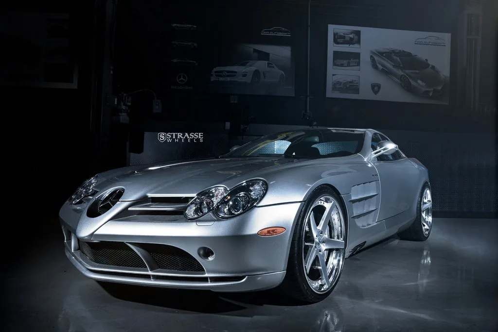 Strasse S5 Deep Concave SC on Mercedes-Benz SLR McLaren C199, photo 8