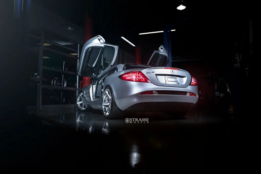 Strasse S5 Deep Concave SC on Mercedes-Benz SLR McLaren C199, photo 9