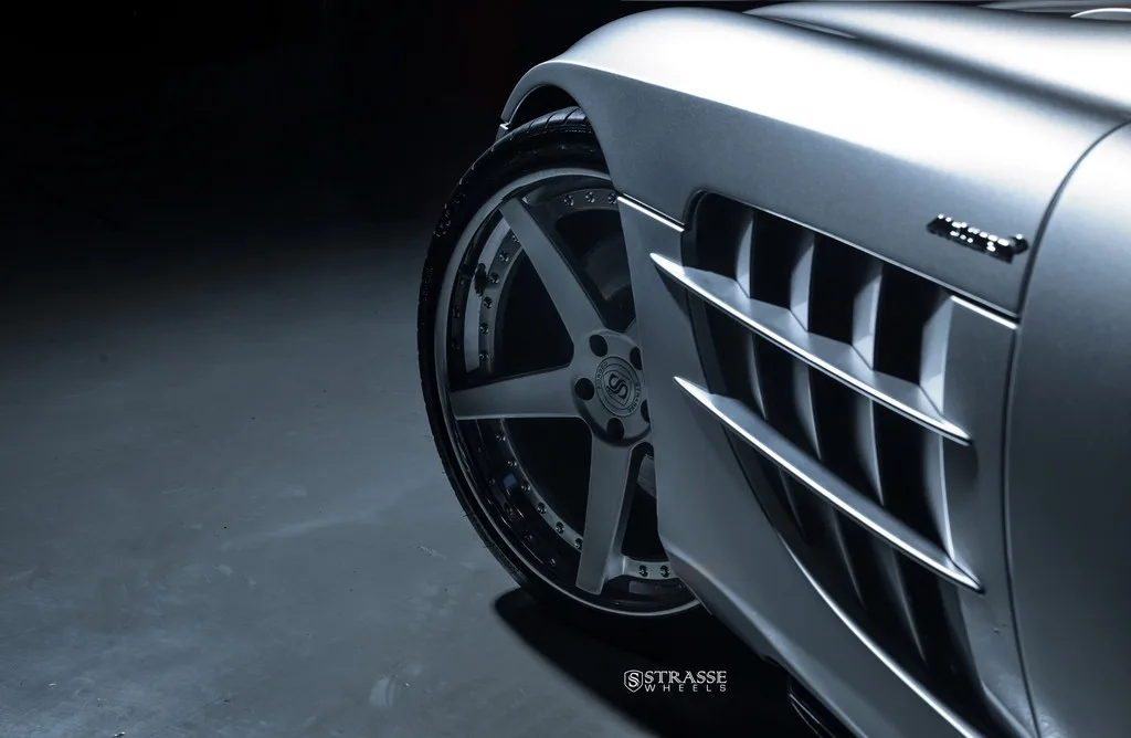 Strasse S5 Deep Concave SC on Mercedes-Benz SLR McLaren C199, photo 6