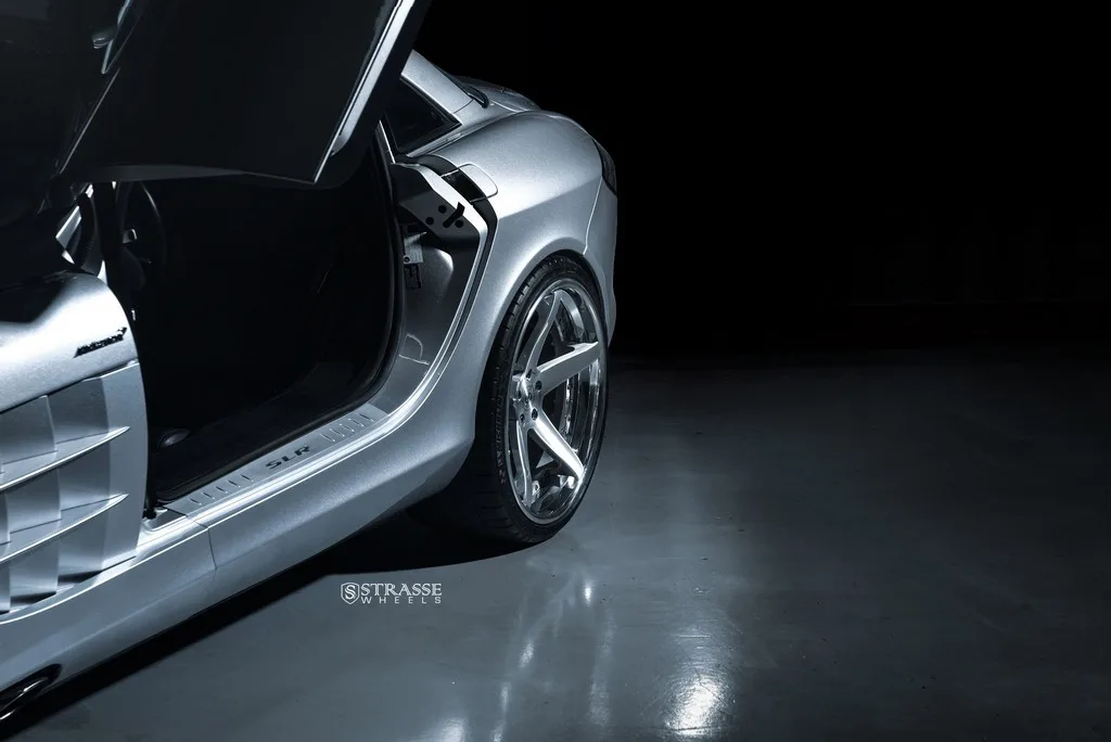 Strasse S5 Deep Concave SC on Mercedes-Benz SLR McLaren C199, photo 5
