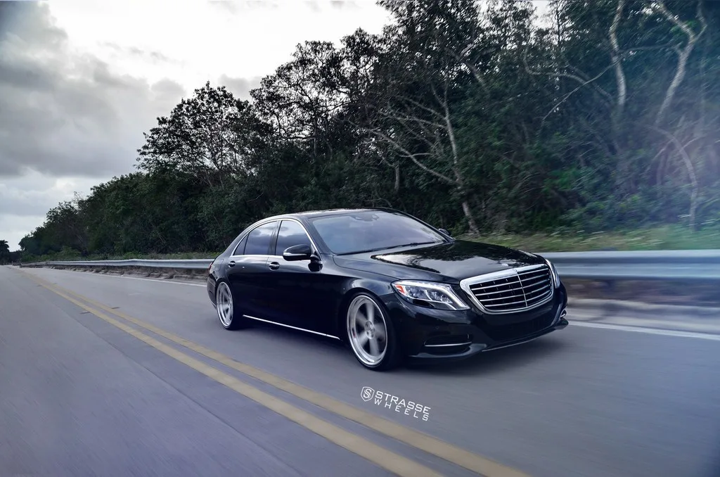 Strasse S5 Deep Concave SC on Mercedes-Benz S-Class W222.1, photo 5