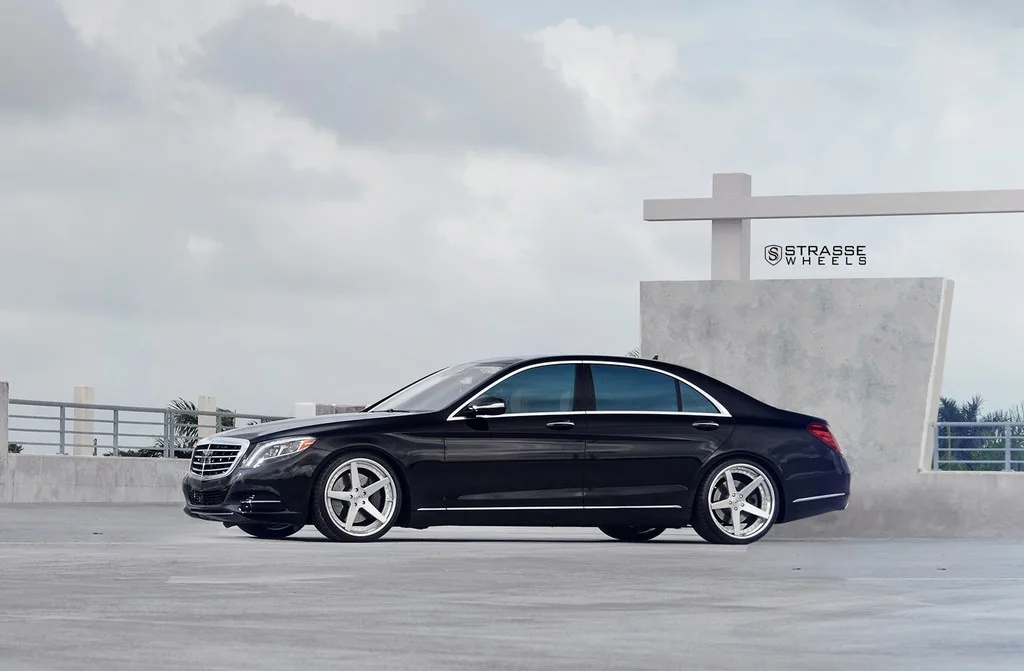 Strasse S5 Deep Concave SC on Mercedes-Benz S-Class W222.1, photo 2