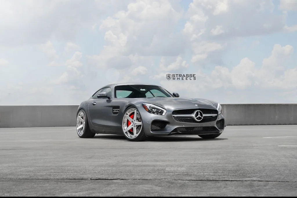 Strasse S5 Deep Concave SC on Mercedes-Benz AMG GT C190.1, photo 2