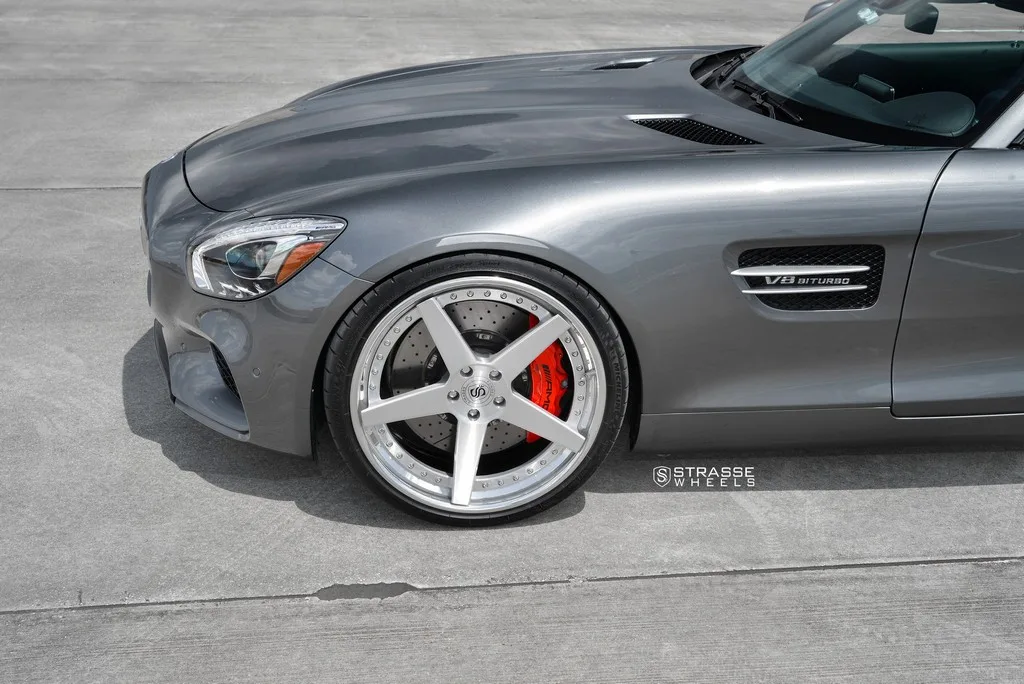 Strasse S5 Deep Concave SC on Mercedes-Benz AMG GT C190.1, photo 4