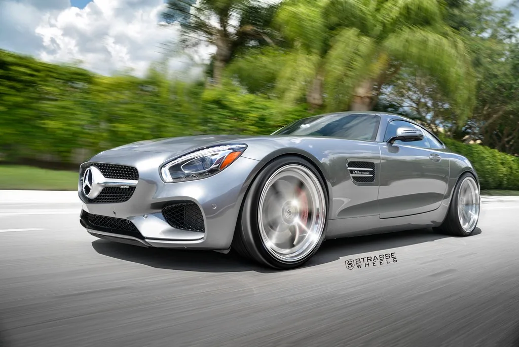Strasse S5 Deep Concave SC on Mercedes-Benz AMG GT C190.1