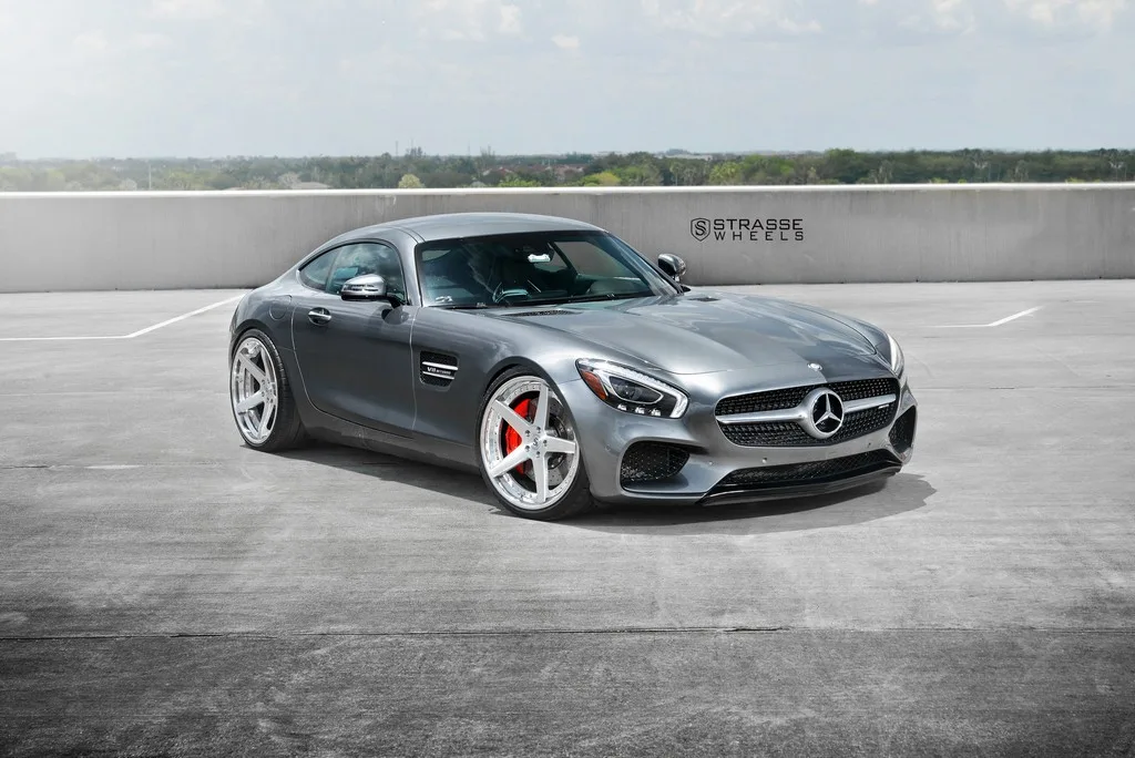 Strasse S5 Deep Concave SC on Mercedes-Benz AMG GT C190.1, photo 3