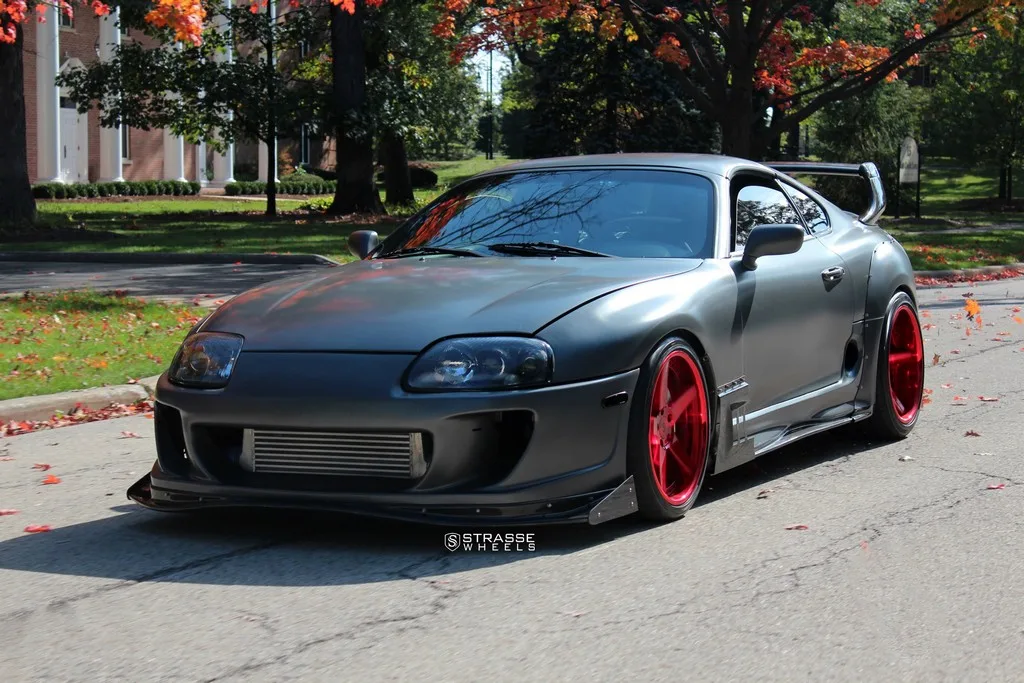 Strasse S5 Deep Concave on Toyota Supra A80, photo 6