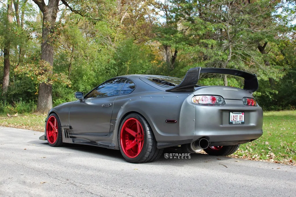 Strasse S5 Deep Concave on Toyota Supra A80, photo 12