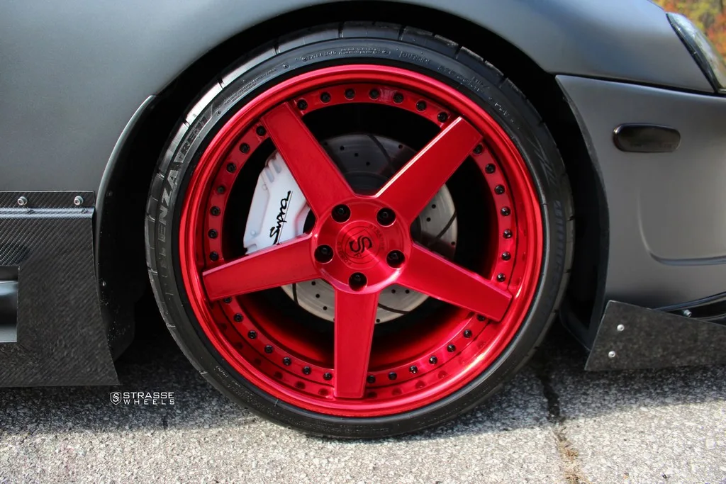 Strasse S5 Deep Concave on Toyota Supra A80, photo 5