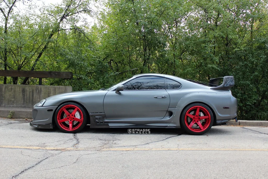 Strasse S5 Deep Concave on Toyota Supra A80, photo 11