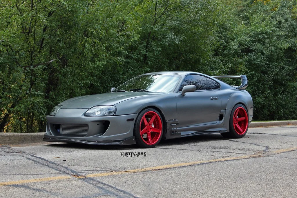 Strasse S5 Deep Concave on Toyota Supra A80, photo 2