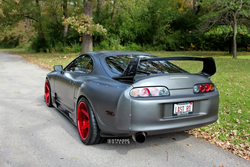 Strasse S5 Deep Concave on Toyota Supra A80, photo 8