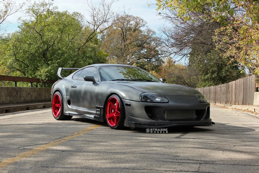 Strasse S5 Deep Concave on Toyota Supra A80, photo 3