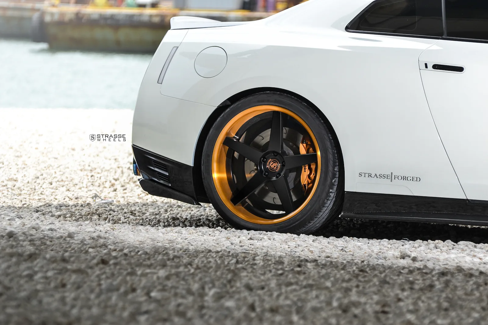 Strasse S5 Deep Concave on Nissan GT-R R35.1, photo 7
