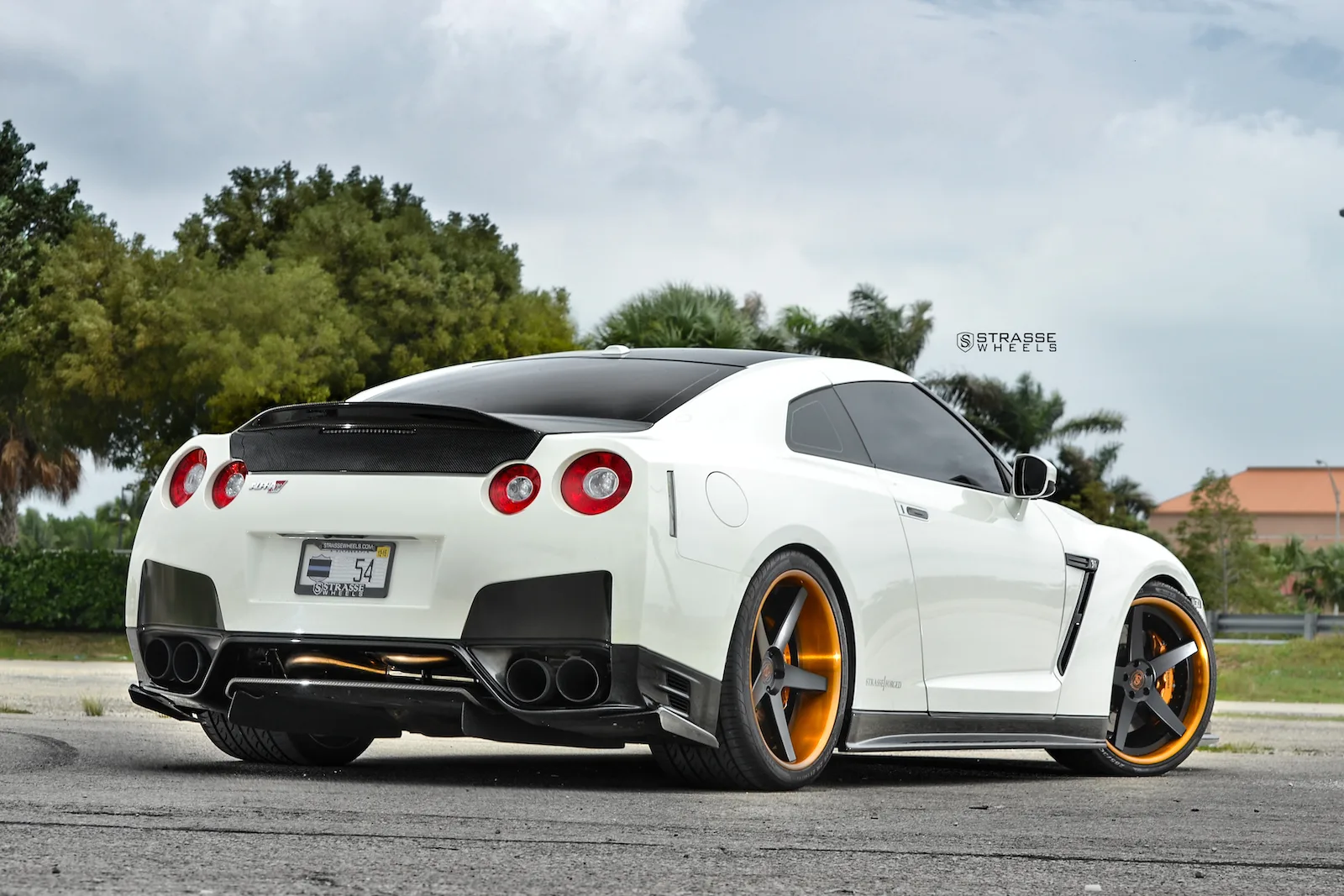 Strasse S5 Deep Concave on Nissan GT-R R35.1, photo 8