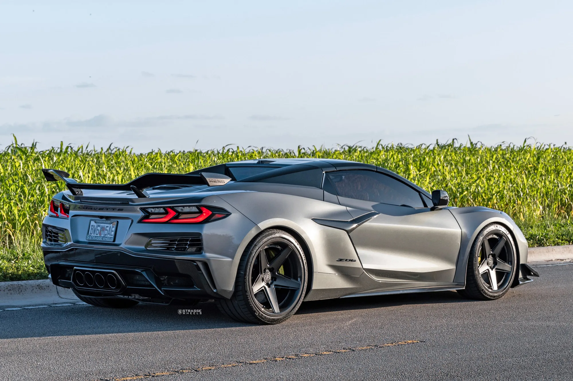 Strasse S5-RS Ultralight Carbon on Chevrolet Corvette C8, photo 10