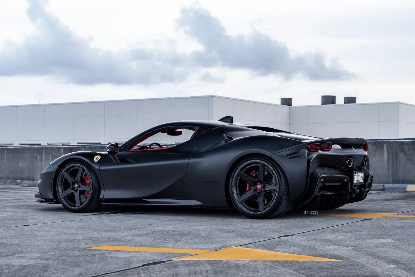 Strasse S5-RS Ultralight Forged Carbon Series on Ferrari SF90 F173, photo 11
