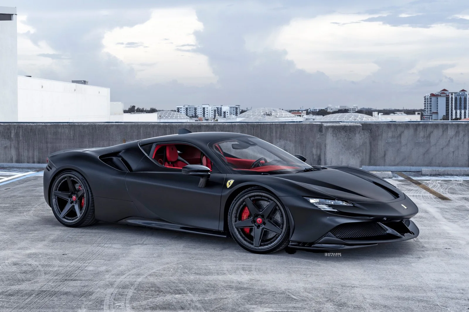 Strasse S5-RS Ultralight Forged Carbon Series on Ferrari SF90 F173, photo 5