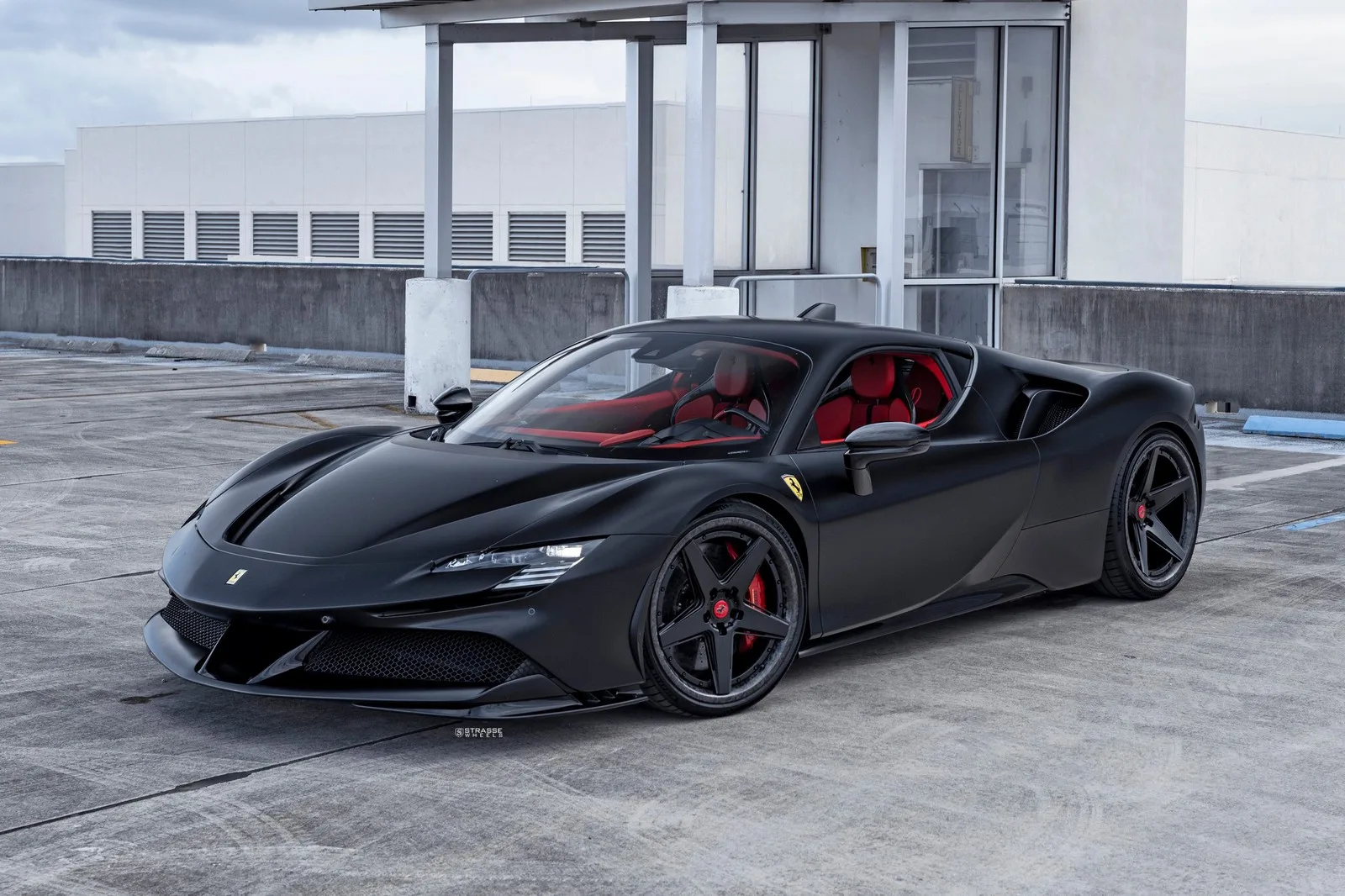 Strasse S5-RS Ultralight Forged Carbon Series on Ferrari SF90 F173, photo 4