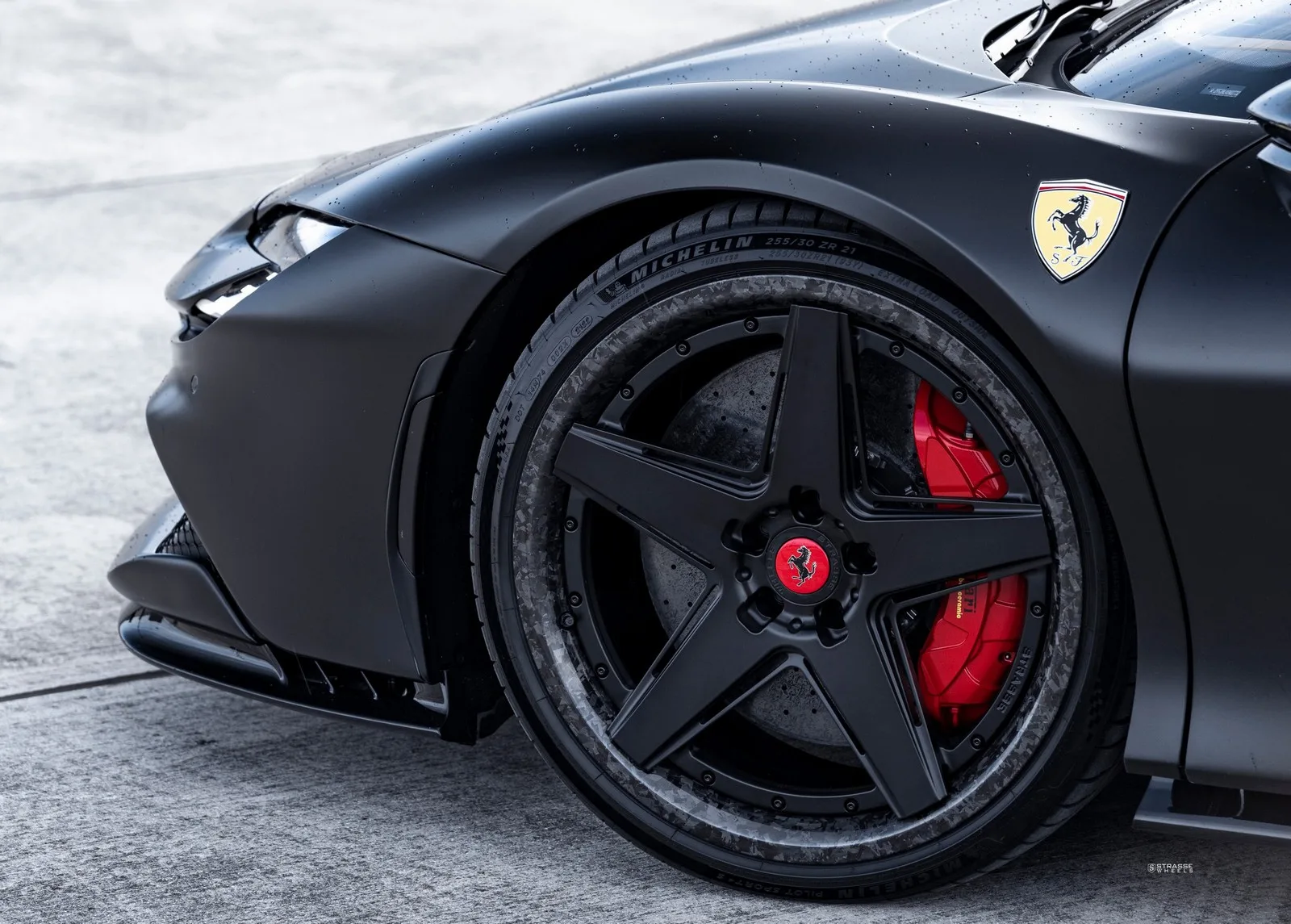 Strasse S5-RS Ultralight Forged Carbon Series on Ferrari SF90 F173, photo 2