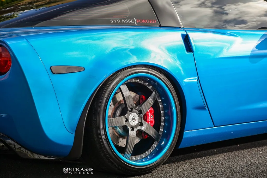 Strasse S5 Signature Series on Chevrolet Corvette C6, photo 11