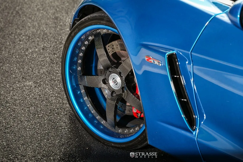 Strasse S5 Signature Series on Chevrolet Corvette C6, photo 6