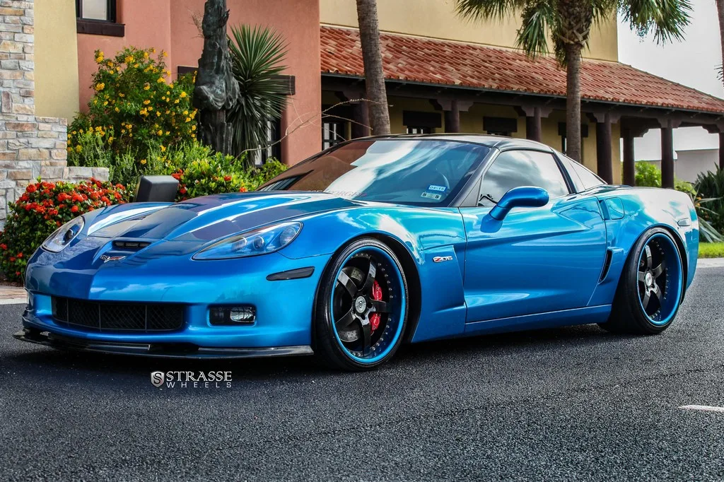 Strasse S5 Signature Series on Chevrolet Corvette C6, photo 3