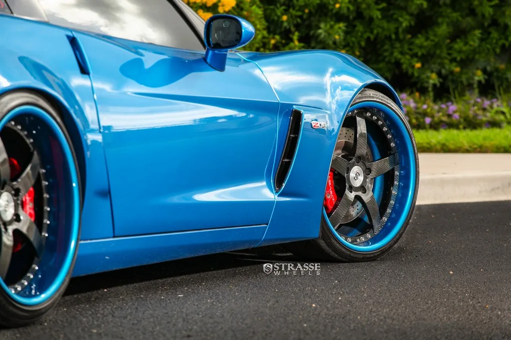 Strasse S5 Signature Series on Chevrolet Corvette C6, photo 8