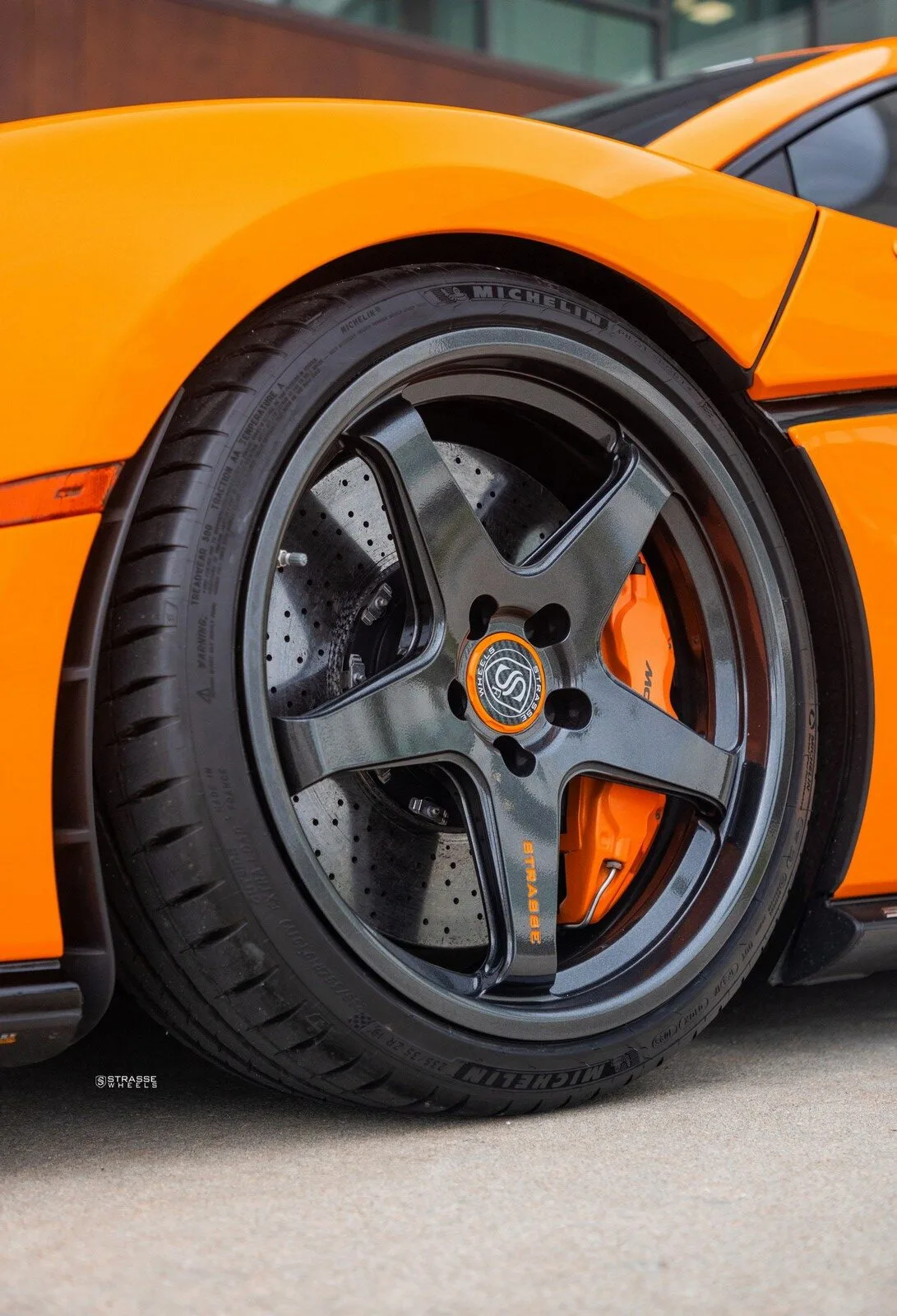 Strasse S5 Sprint Deep Concave Monoblock on McLaren 570S, photo 6