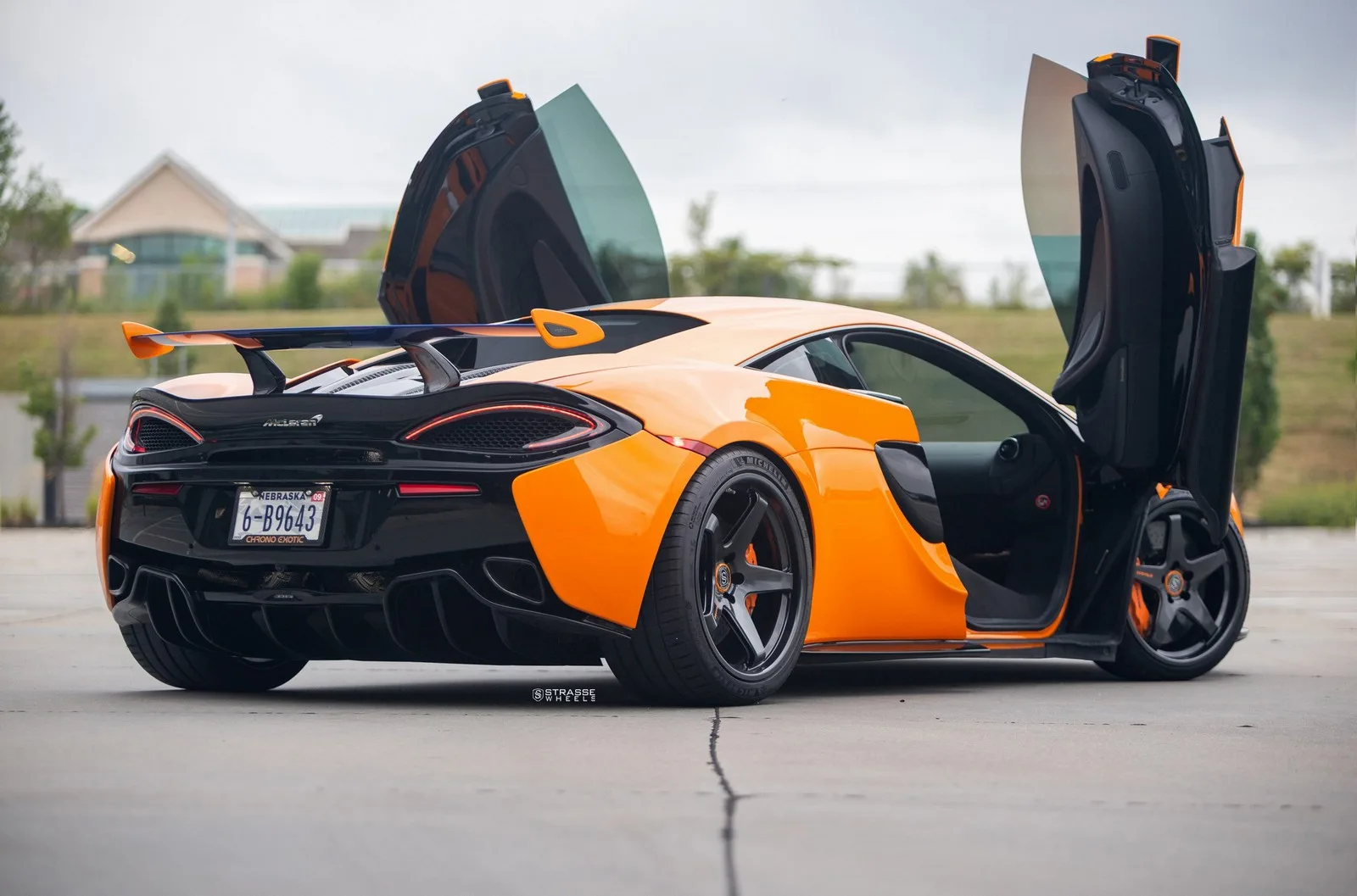 Strasse S5 Sprint Deep Concave Monoblock on McLaren 570S, photo 12