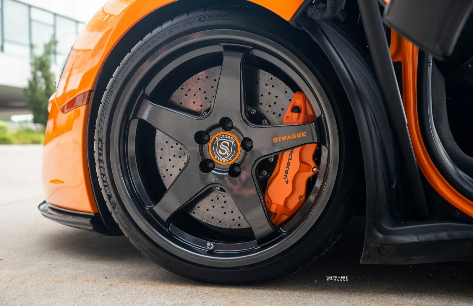 Strasse S5 Sprint Deep Concave Monoblock on McLaren 570S, photo 2