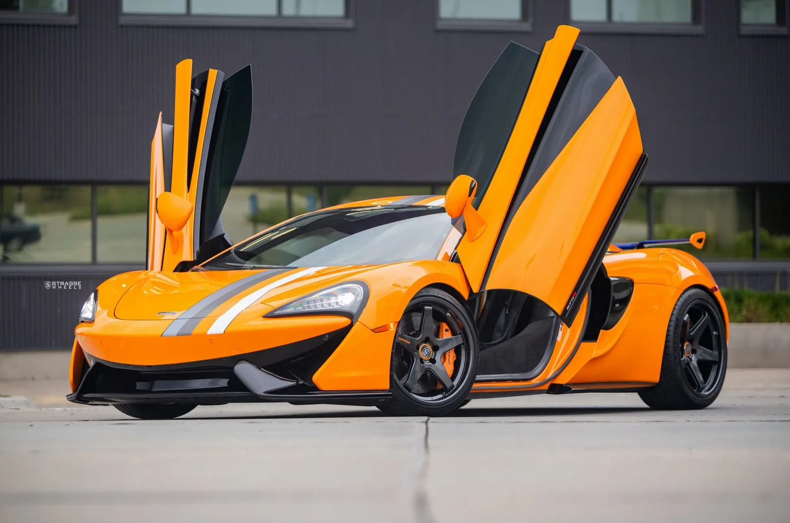 Strasse S5 Sprint Deep Concave Monoblock on McLaren 570S, photo 3