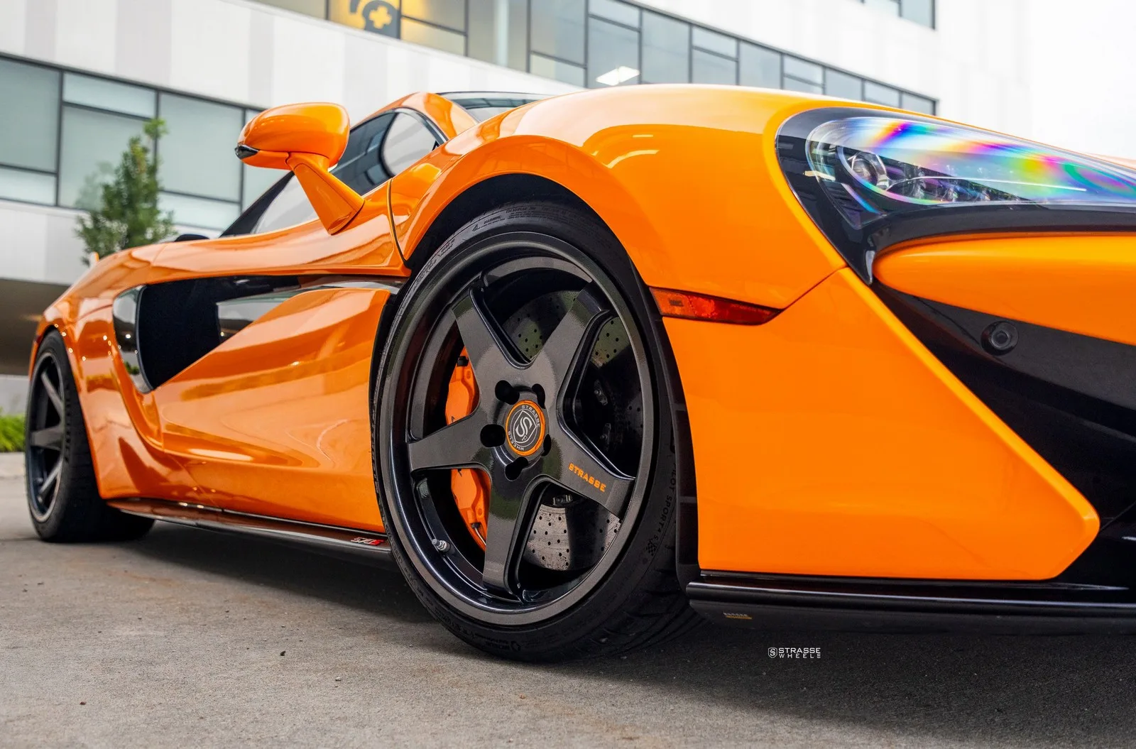Strasse S5 Sprint Deep Concave Monoblock on McLaren 570S, photo 5