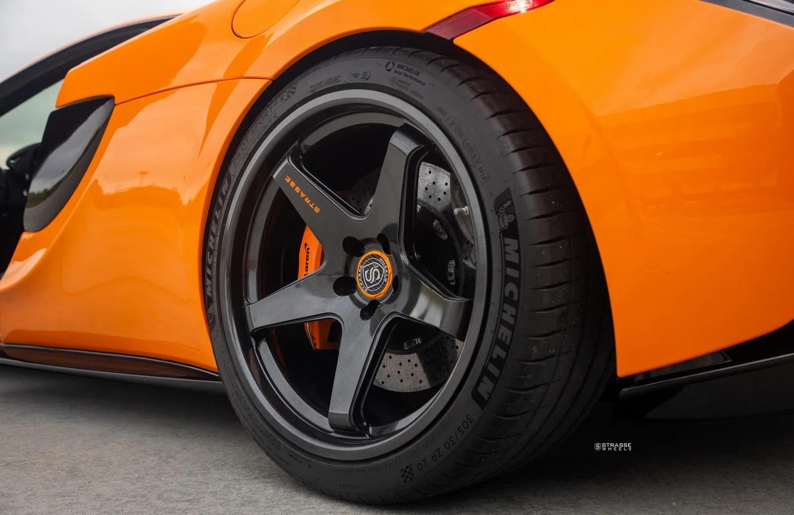 Strasse S5 Sprint Deep Concave Monoblock on McLaren 570S, photo 10