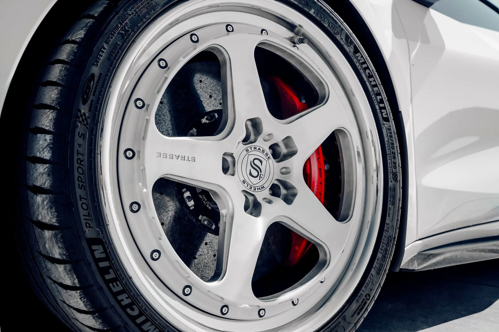 Strasse S5 Track Series on Chevrolet Corvette C8, photo 5