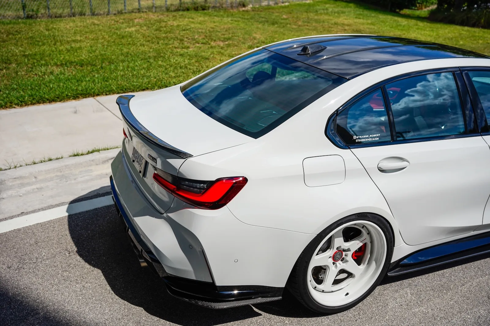 Strasse S5 Track Series on BMW M3 G80.1, photo 7