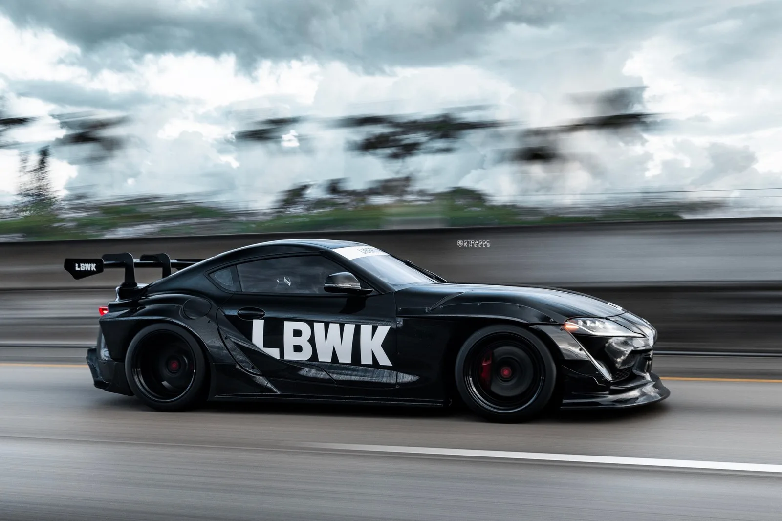 Strasse S6 Competition Series on Toyota Supra A90, photo 2