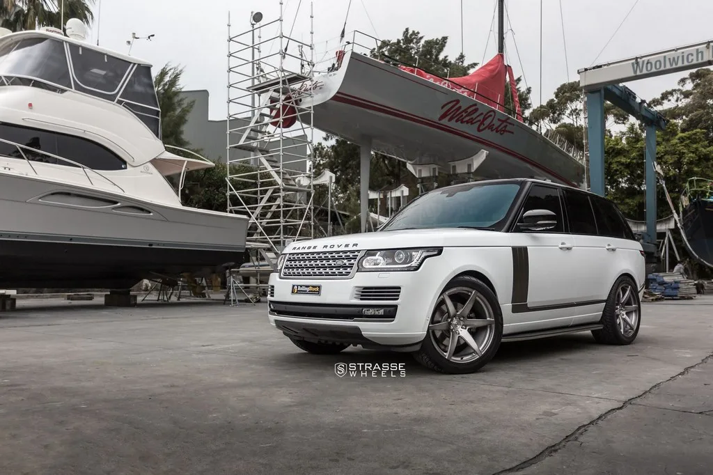 Strasse S6 Deep Concave Monoblock on Land Rover Range Rover L405.1, photo 12
