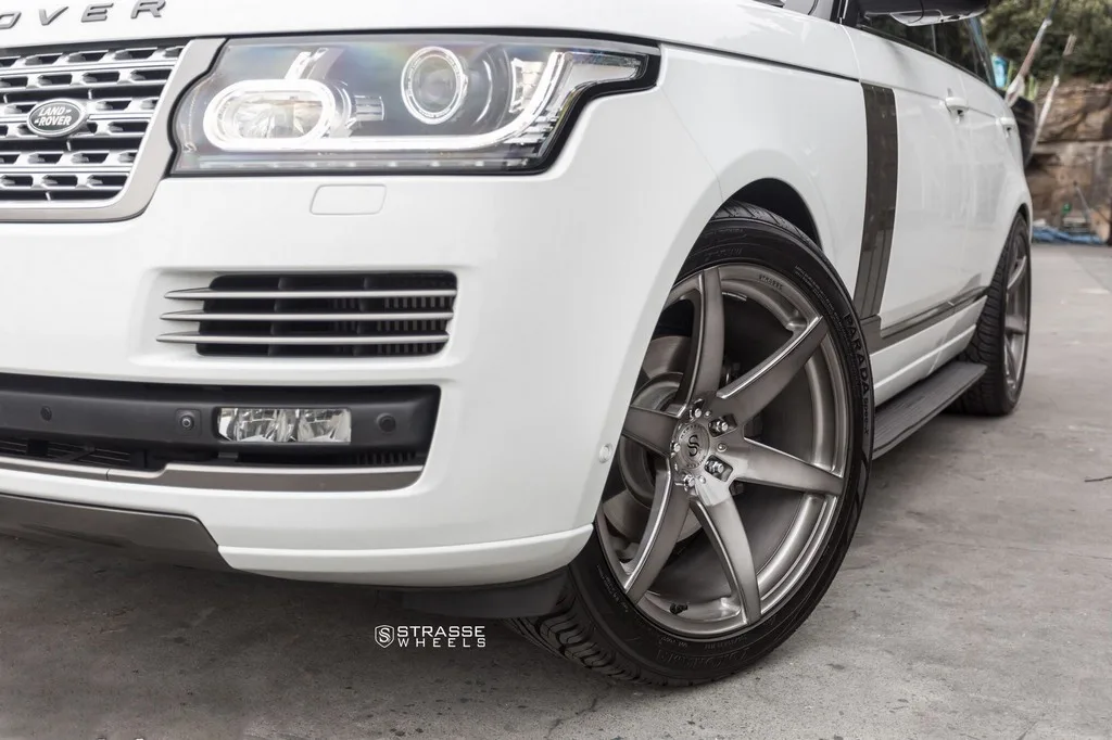 Strasse S6 Deep Concave Monoblock on Land Rover Range Rover L405.1