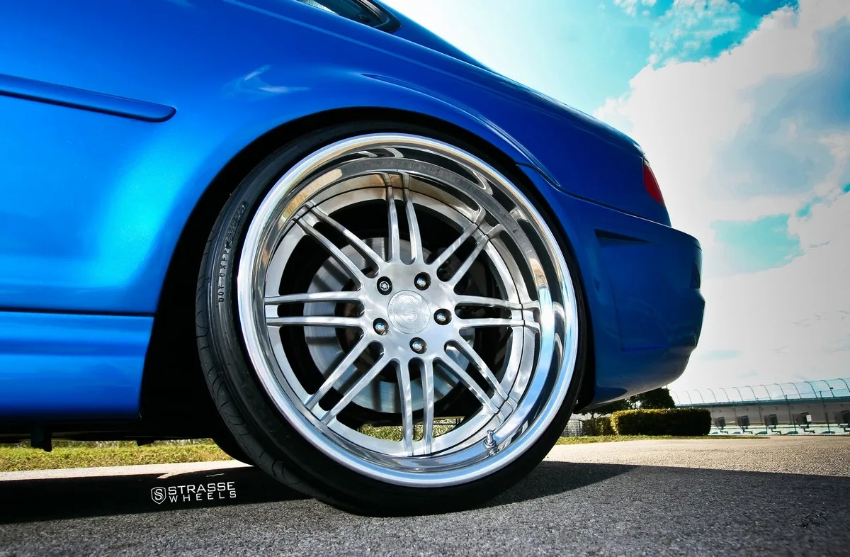 Strasse S8 Performance Series on BMW M3 E46, photo 2