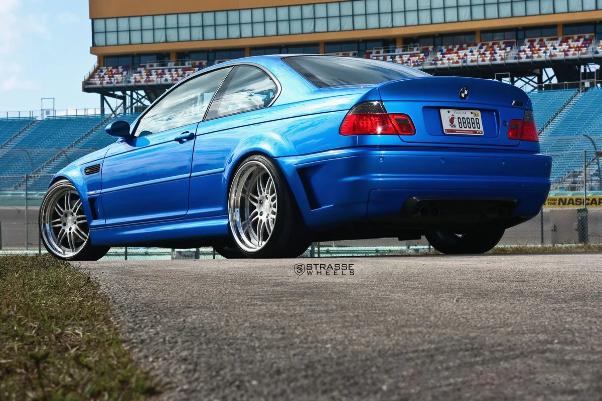 Strasse S8 Performance Series on BMW M3 E46, photo 6