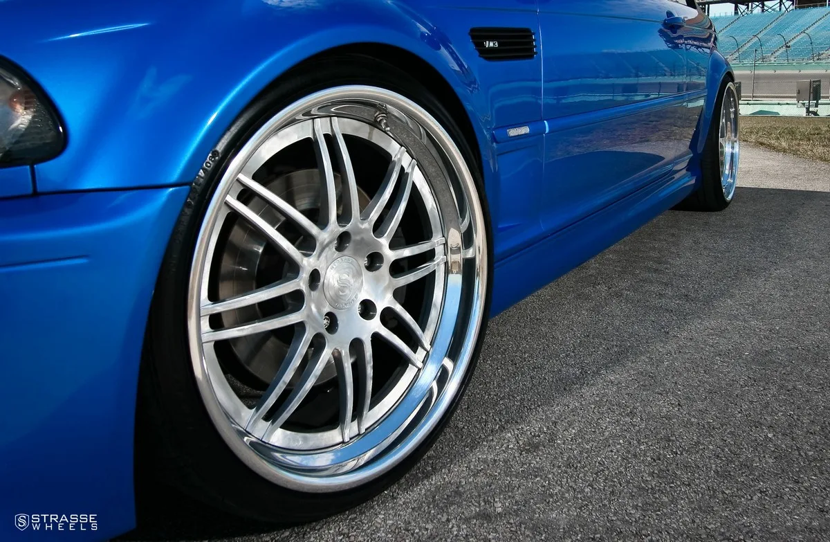 Strasse S8 Performance Series on BMW M3 E46, photo 4
