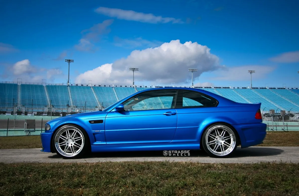 Strasse S8 Performance Series on BMW M3 E46, photo 5