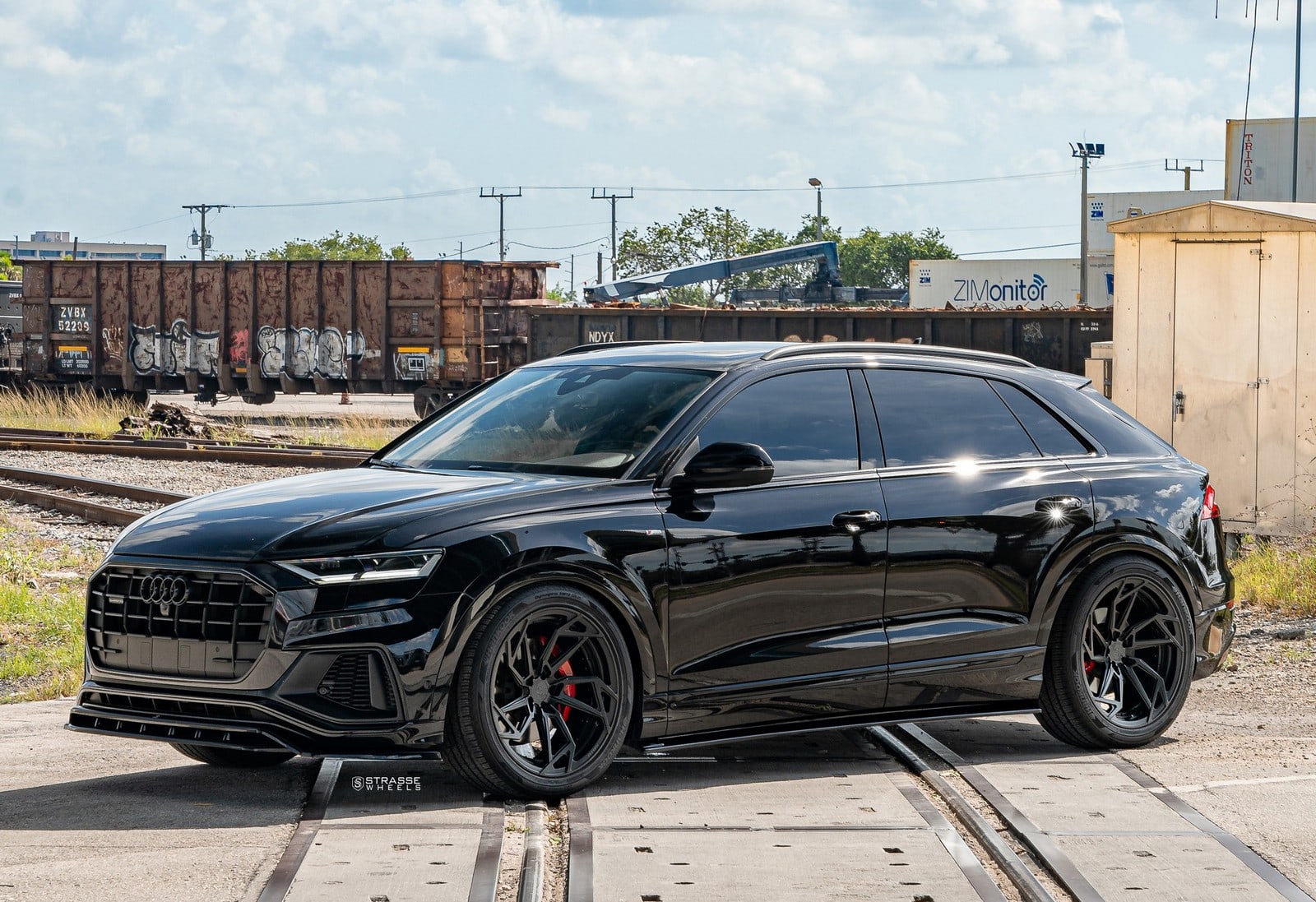 Strasse SB1 Deep Concave Duoblock on Audi Q8 4M.1, photo 7
