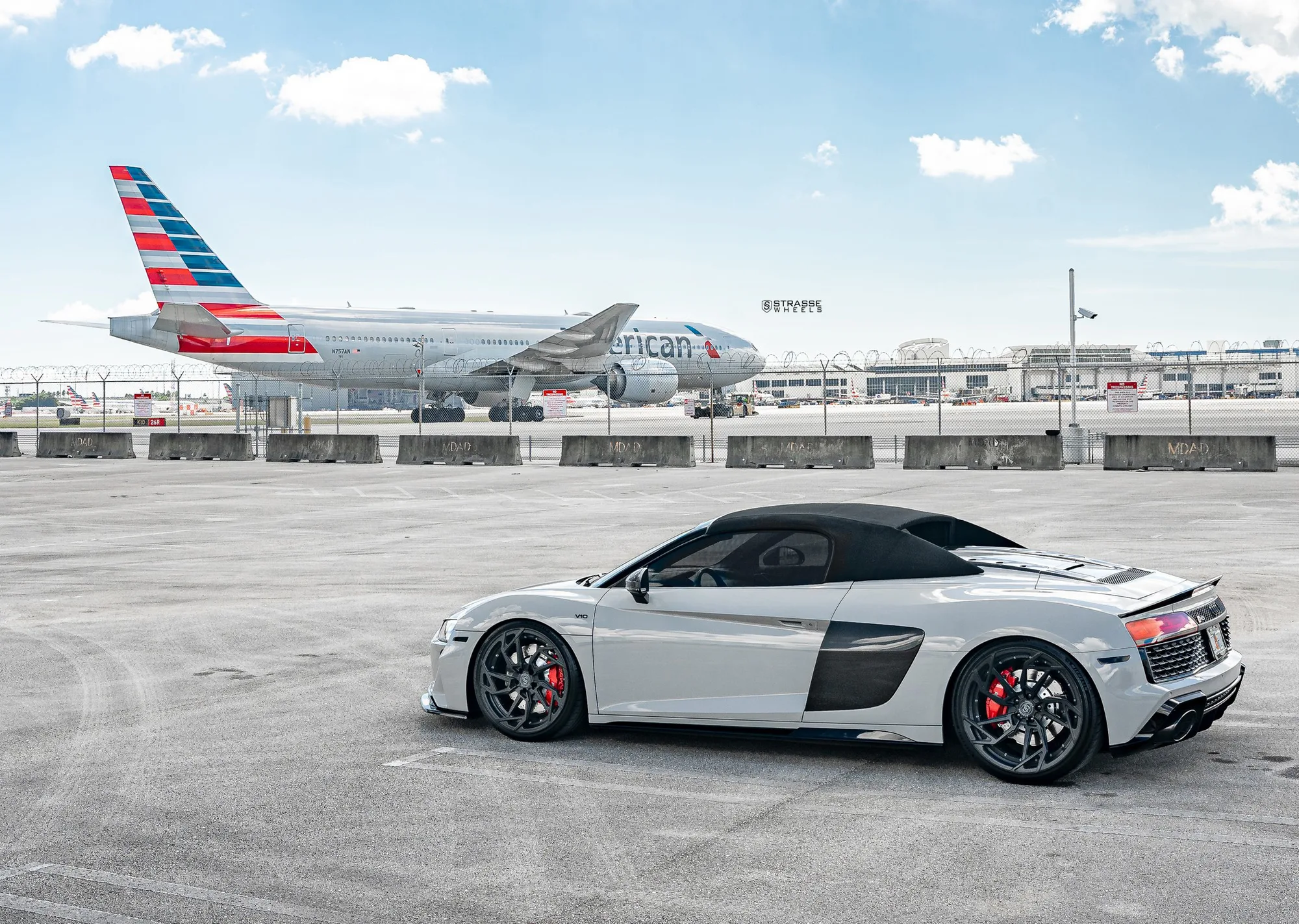 Strasse SB1 Deep Concave Duoblocks on Audi R8 Type 4S.2, photo 10