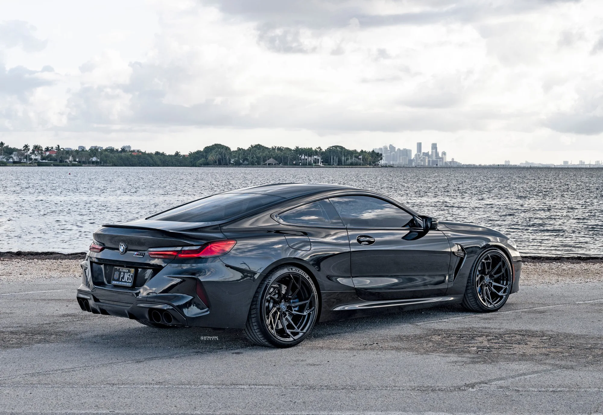 Strasse SB1 Deep Concave Duoblocks on BMW M8 F92.1, photo 11